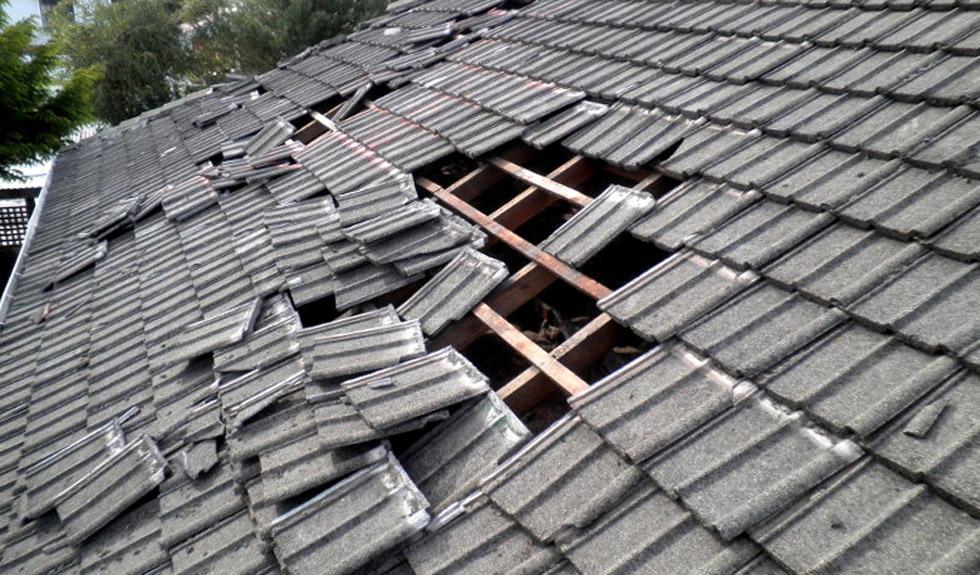 Fuite toiture par forte pluie